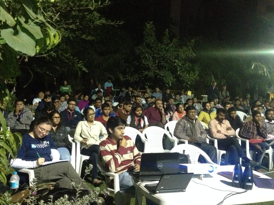 WIT lectures to vounteers